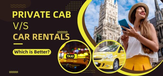 private cab vs car rentals